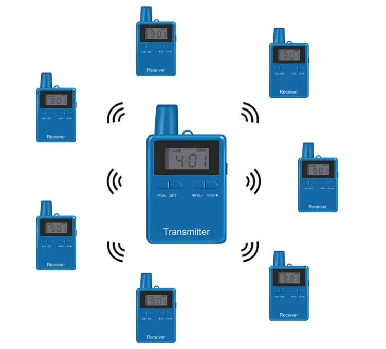 Wireless Tour Guide System Mikrofon für stille Konferenz(图2)